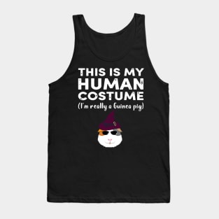 This My Human Costume I’m Really Guinea Pig Halloween (46) Tank Top